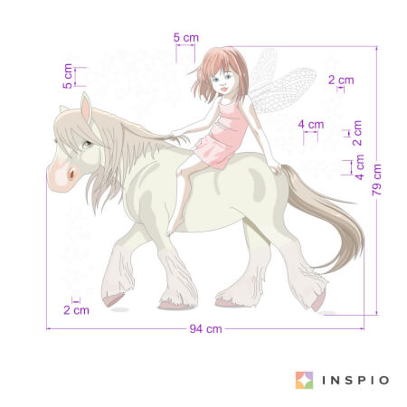 Nálepka - Kůň a hvězdy