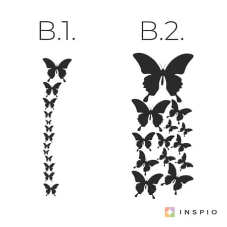 Stickers motif papillons