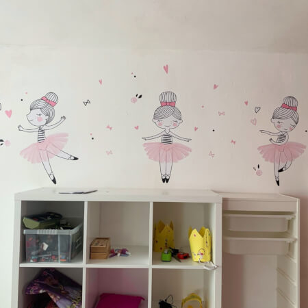 Wall stickers - Little ballerinas
