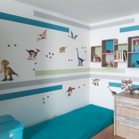Dinosaurs - self-adhesive wall stickers
