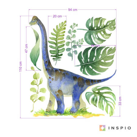 Stickers for a room - Brachiosaurus