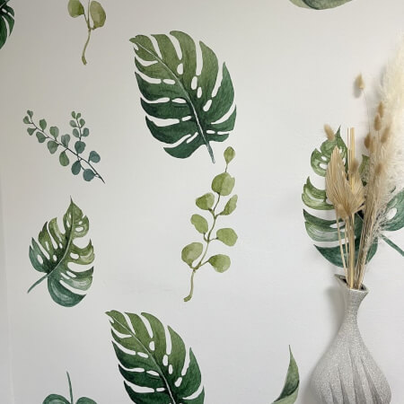 Wall stickers - Tropical leaves
