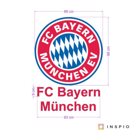 Adesivo per i calciatori Bayern Monaco