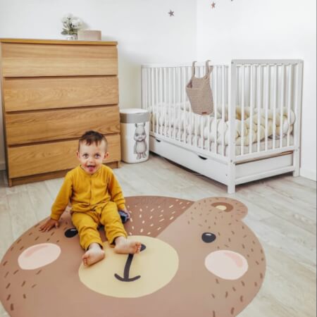 Kinderzimmer teppich - Bär