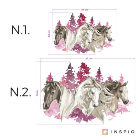 Sticker for Girls - Horses