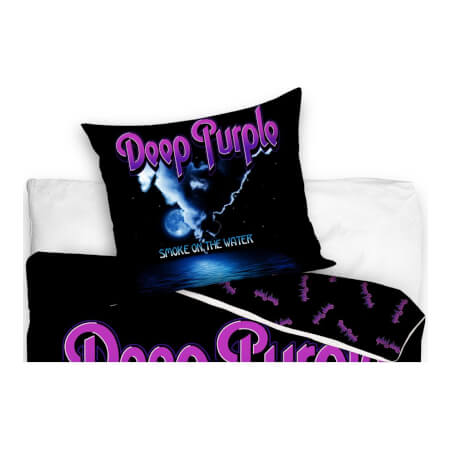 Pamut ágyneműhuzat Deep Purple Smoke On the Water