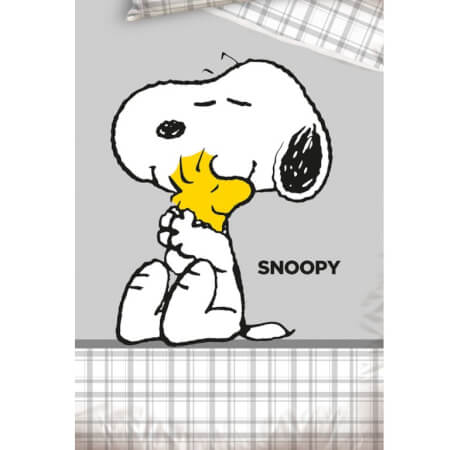 Gyerek ágyneműhuzat Snoopy legjobb barátjai