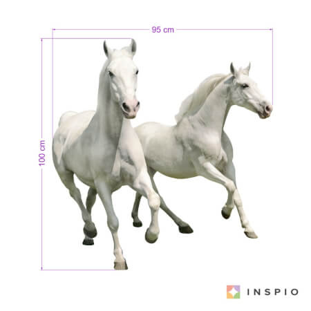 Falmatricák - Fehér lovak