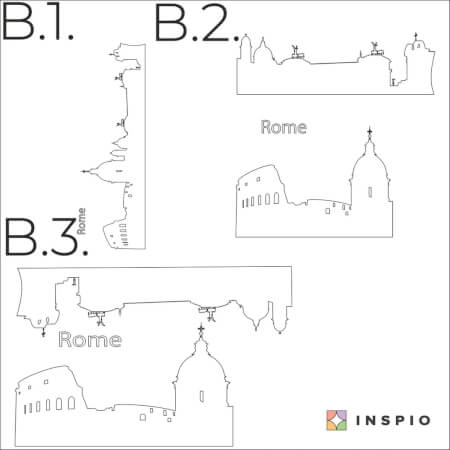 Adesivi da parete - Roma
